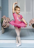 MELODIE babygirl tutu dress by Grand Prix 90%polyamide, 10%elastane, mallow, 110cm