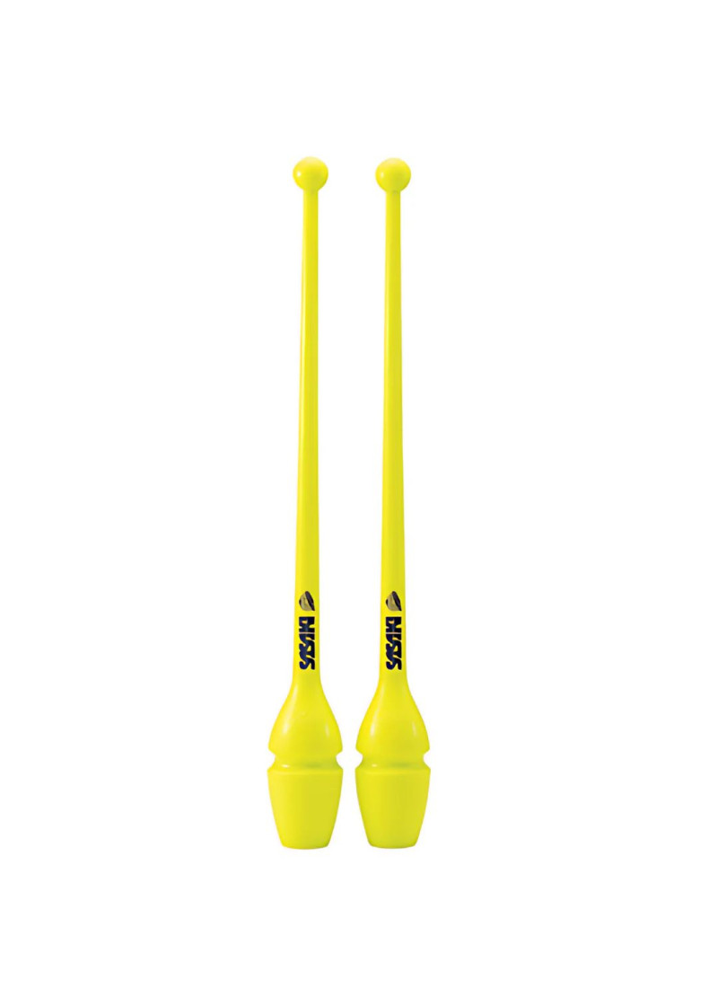 Булавы MJ-38H резина, Luminous Yellow (LMY), 36cm, 100g