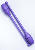 Clubs for gymnastics SASAKI MJ-38H, 36 cm rubber, Purple (PP), 36cm, 100g