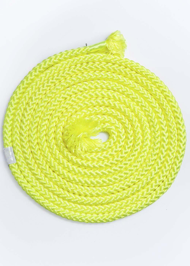 Rope for gymnastics SASAKI NEW FIG M-280, 3m nylon, Yellow (Y), 3m