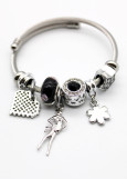 Bracelet GP Gymnastics heart black