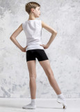 Shorts MITCHEL, short 90%cotton, 10%elastane, black, 134cm