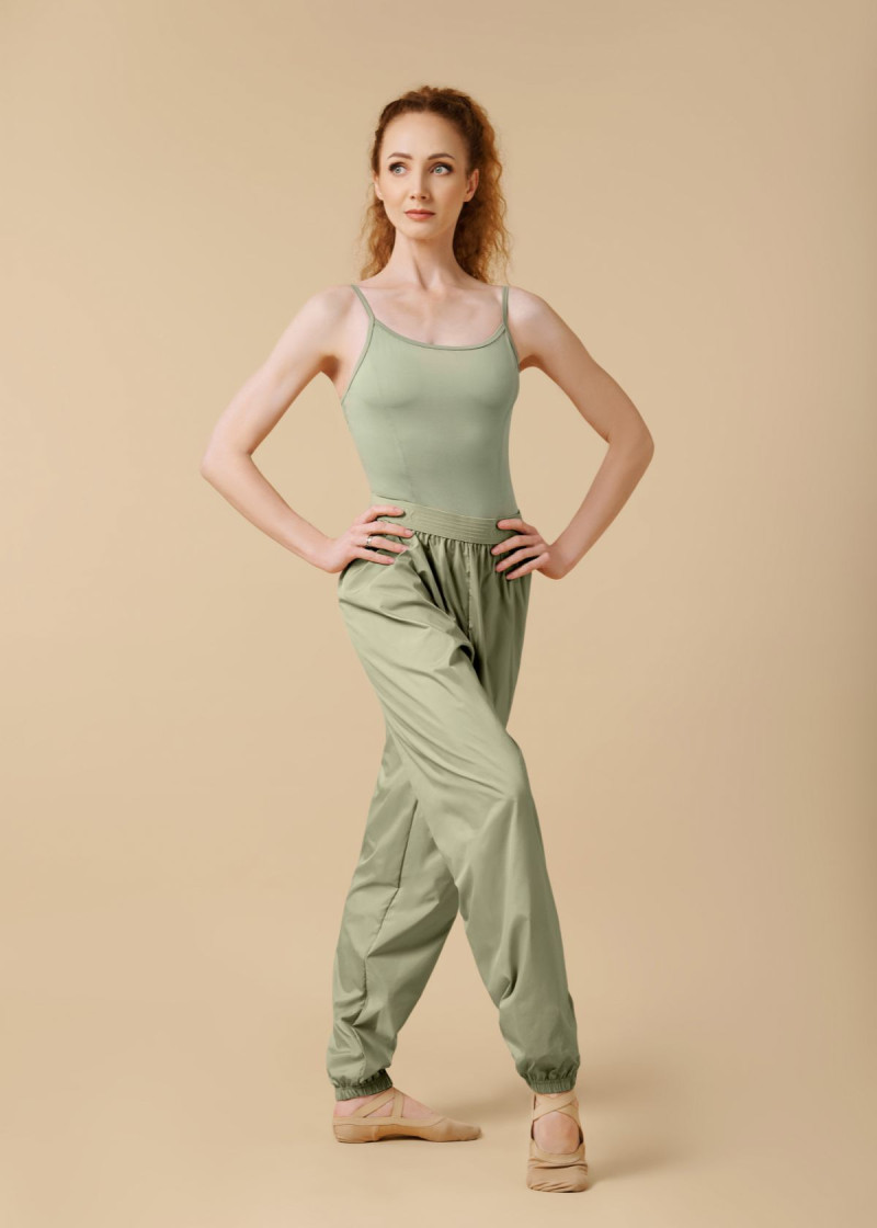 Pants with Sauna Effect Grand Prix SAUNA LESSON 100%polyester, pistachio, L