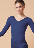 Sweater WANDA HARMONY Grand Prix 50%viscose, 31%polyester, 19%nylon, deep cobalt, L