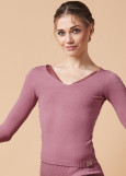 Sweater WANDA HARMONY Grand Prix 50%viscose, 31%polyester, 19%nylon, plum perfect, L