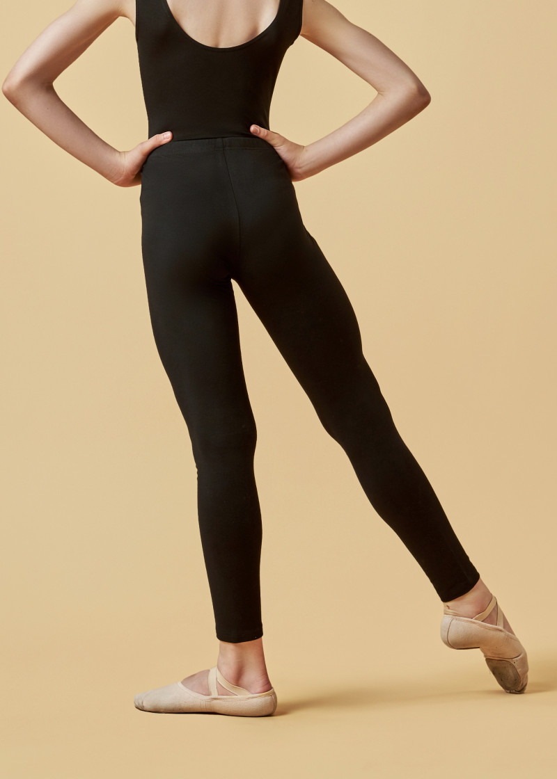 Leggings NATALIE 90%cotton, 10%elastane, black, 104cm