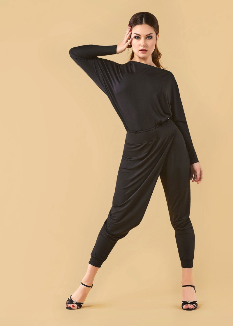 Unitard BETH crepe stretch, black, XS