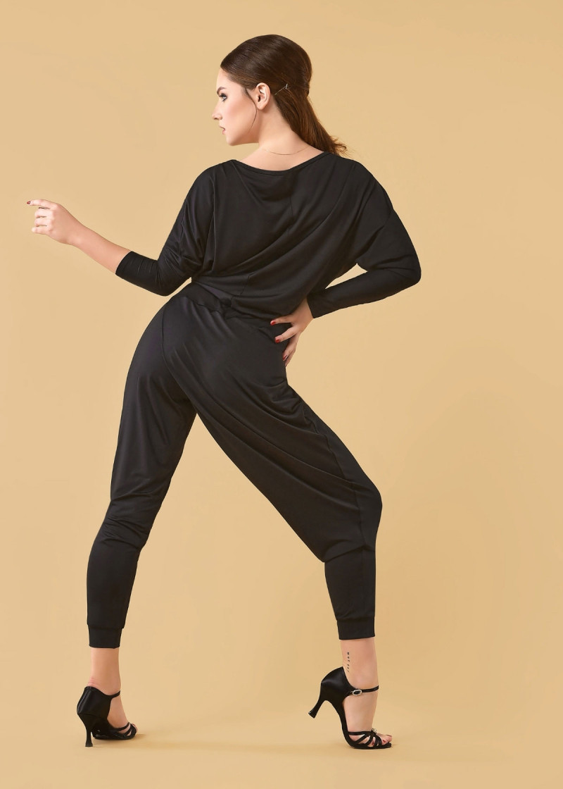 Unitard BETH crepe stretch, black, XS