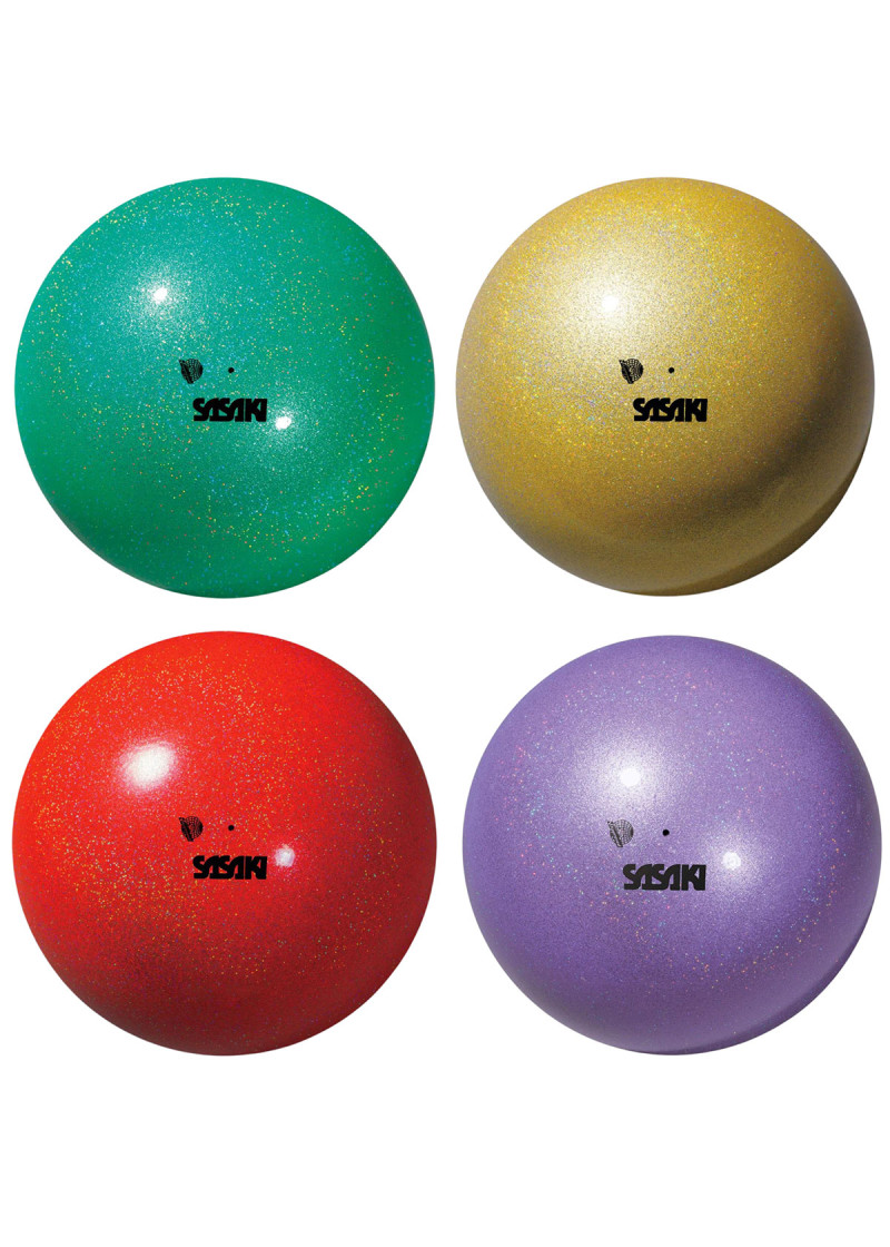 Ball for gymnastics SASAKI NEW FIG M-207BRM,18,5cm rubber, Plum (PLUM), 18.5cm, 400g