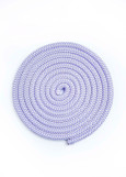 Rope for gymnastics SASAKI MJ-240, 2.5m polyester, Lavender (LD), 2.5m