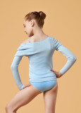 Sweater WANDA BALANCE Grand Prix 42%acrylic, 30%polyester, 28%nylon, powder blue, 140-146cm