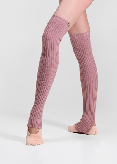 Leg Warmers WINDI HARMONY Grand Prix 50%viscose, 31%polyester, 19%nylon, nostalgia rose, 64cm