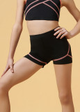 FRIDA shorts by Grand Prix polyamide micro, black+coral, XS