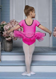 MELODIE babygirl tutu dress by Grand Prix 90%polyamide, 10%elastane, bright pink, 104cm