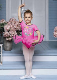 MELODIE babygirl tutu dress by Grand Prix 90%polyamide, 10%elastane, bright pink, 104cm