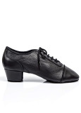 Men's Latin Shoes Grand Prix RICCARDO leather, black, 35