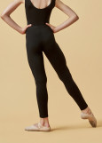 Leggings NATALIE 90%cotton, 10%elastane, black, 116cm