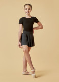 Wrap skirt OFELIA polyamide, black, 122-128cm