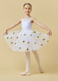 Chopin Tutu PINEAPPLE 100%nylon, white, S