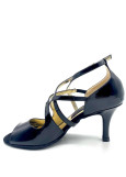 Tango shoes RIANA patent leather, black, 7 cm, 6,5