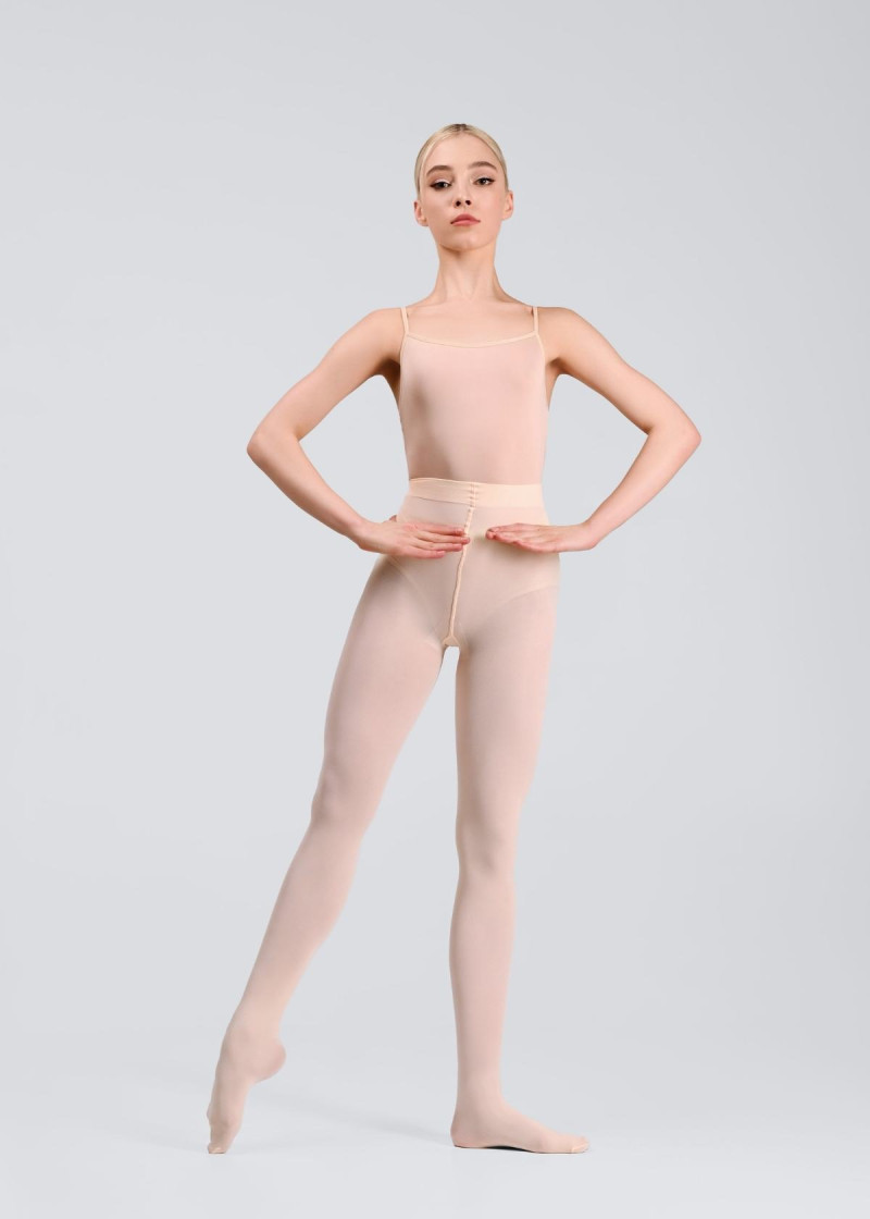 Basic Convertible tights Grand Prix nylon+spandex, ballet pink, L/XL