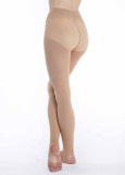 Stirrup dance tights polyamide+elastane, nude