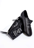 Bag for shoes JUST DANCE black+white