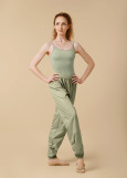 Pants with Sauna Effect Grand Prix SAUNA LESSON 100%polyester, pistachio, 158cm