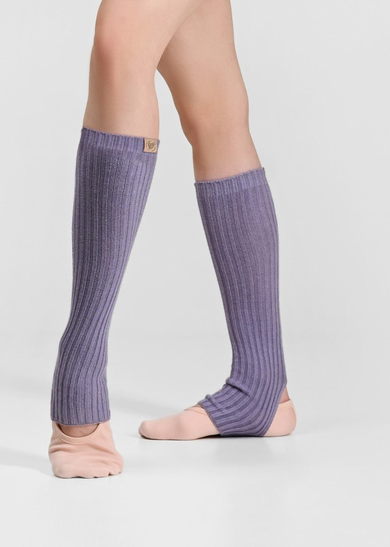 Leg Warmers WINDI HARMONY Grand Prix 50%viscose, 31%polyester, 19%nylon, iris, 40cm