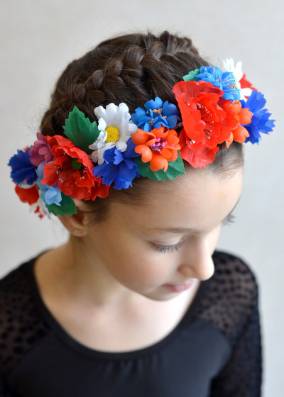 Flower wreath Poppy