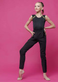 JIOVANNA Pants by Grand Prix 90%cotton, 10%elastane, black, 164cm(14-15 years)