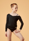 Sweater WANDA BALANCE Grand Prix 42%acrylic, 30%polyester, 28%nylon, black, 140-146cm