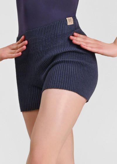 Warm up Shorts WHOOPI HARMONY Grand Prix 50%viscose, 31%polyester, 19%nylon, deep cobalt, M