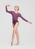 Sweater WANDA HARMONY Grand Prix 50%viscose, 31%polyester, 19%nylon, plum perfect, XS