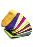 Ribbon for gymnastics CHACOTT GRADATION, 6m rayon, Canary (762), 6m