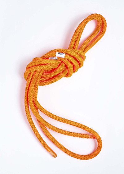 Rope for gymnastics CHACOTT 65301, 3m nylon, orange, 3m