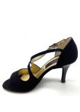 Tango Shoes Martha suede, black, 8 cm, 5,5