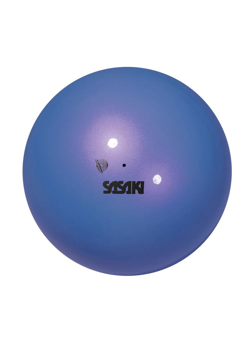 Ball for gymnastics SASAKI NEW FIG M-207MG, 18,5cm rubber, Wistaria (WST), 18.5cm, 410g