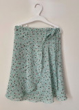 ORIELLA FLORAL wrap chiffon ballet skirt by Grand chiffon, floral mint, L(57cm)