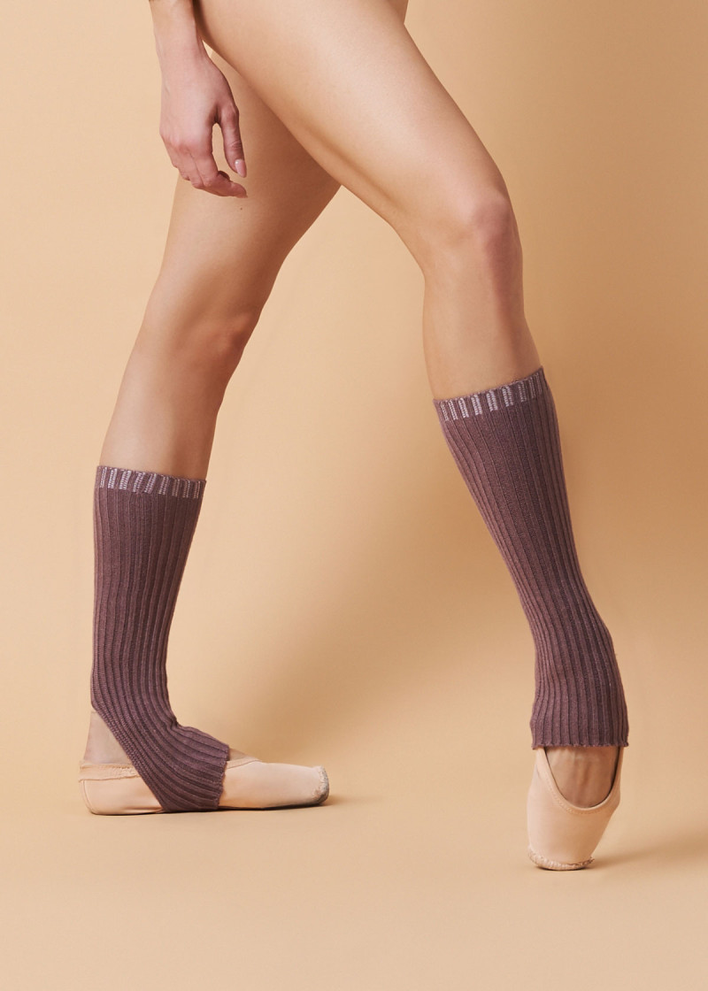 Leg Warmers WINDI HARMONY Grand Prix 50%viscose, 31%polyester, 19%nylon, mocco, 40cm