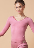 Sweater WANDA HARMONY Grand Prix 50%viscose, 31%polyester, 19%nylon, dusty rose, L