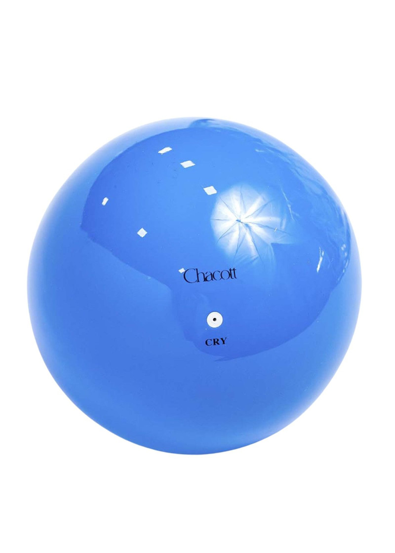 Ball for gymnastics CHACOTT 65001, 18.5cm rubber, Blue (15), 18.5cm