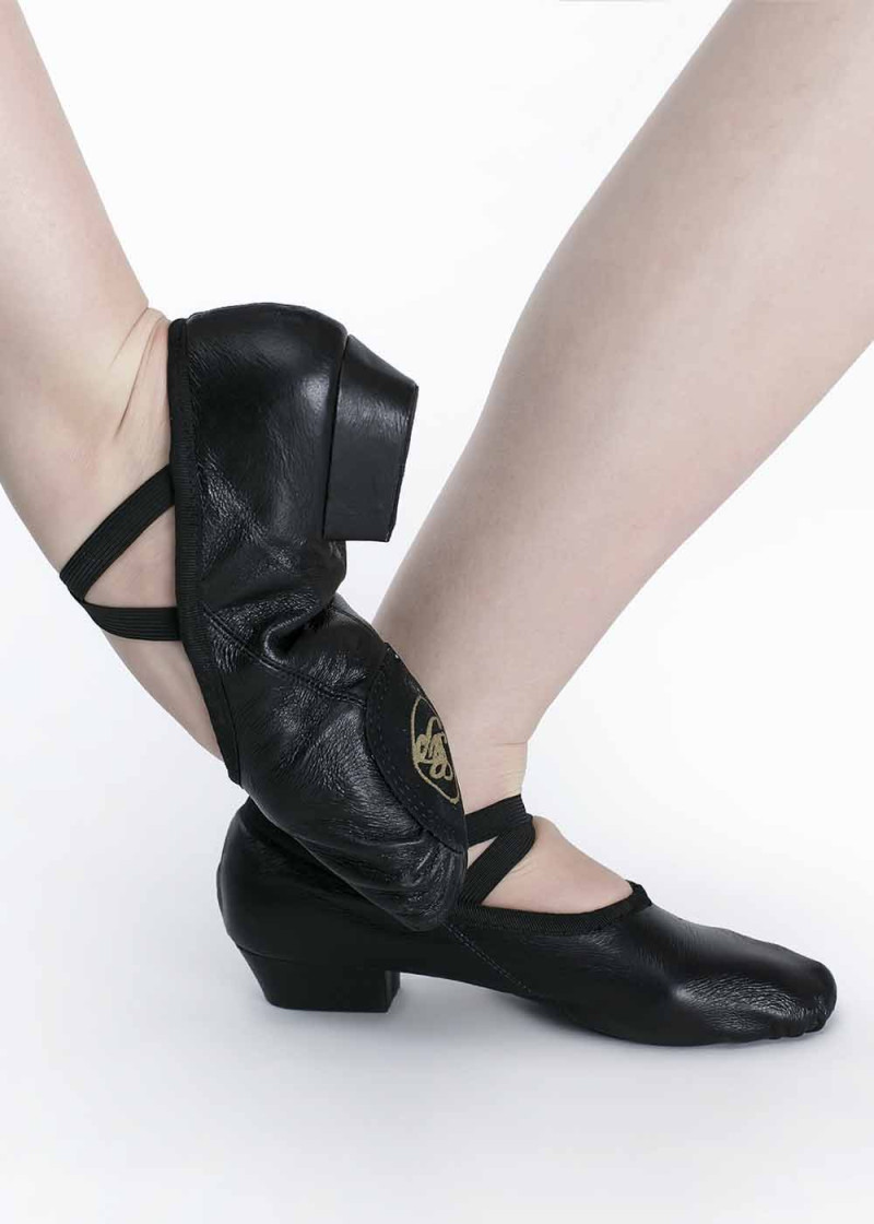 Teacher's shoes KOLORIT leather, black, 35