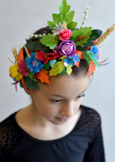 Flower wreath Autumn