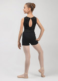 Warm up Shorts WHOOPI BALANCE Grand Prix 42%acrylic, 30%polyester, 28%nylon, black, 128-134cm