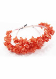 Headband GLORY coral-red