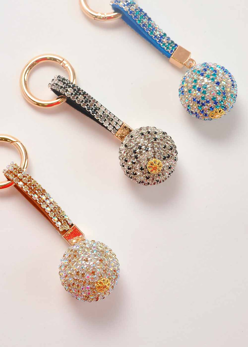 Key ring Crystal Golden Shadow