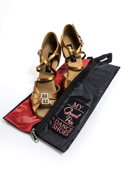 Bag for shoes JUST DANCE black+red