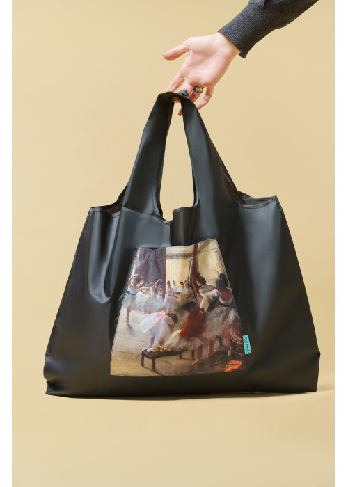 Shopping bag DEGAS DANCERS black+white