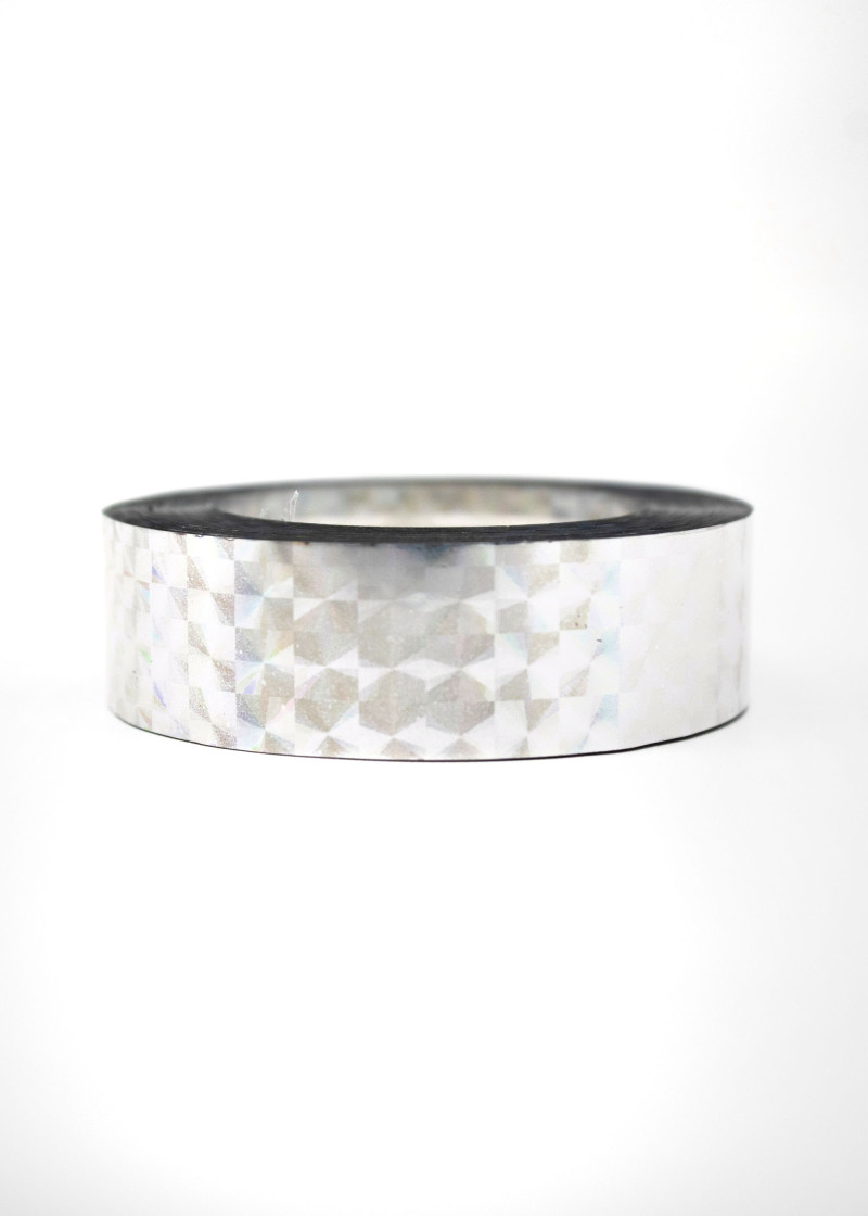 Glitter Tape 25 silver